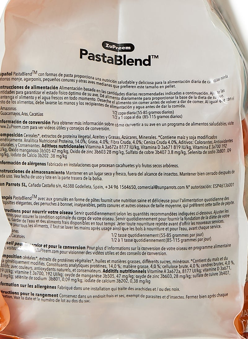 ZuPreem - Pasta Blend Large Parrot Food Multicolour 3 lb - Image 1