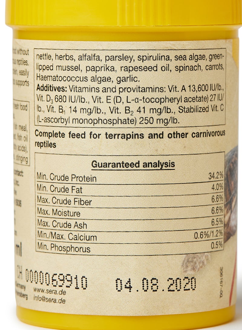 Sera - Raffy P Complete Food For Turtles And Other Reptiles 100ml - Image 1