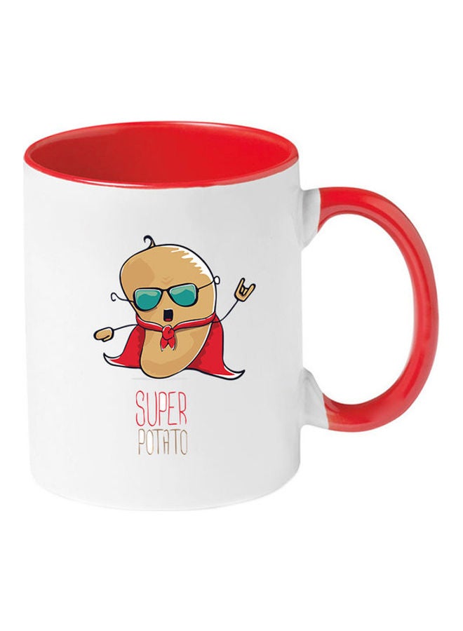 إم إي سي مج بطبعة "Super Potato" . أحمر/أبيض