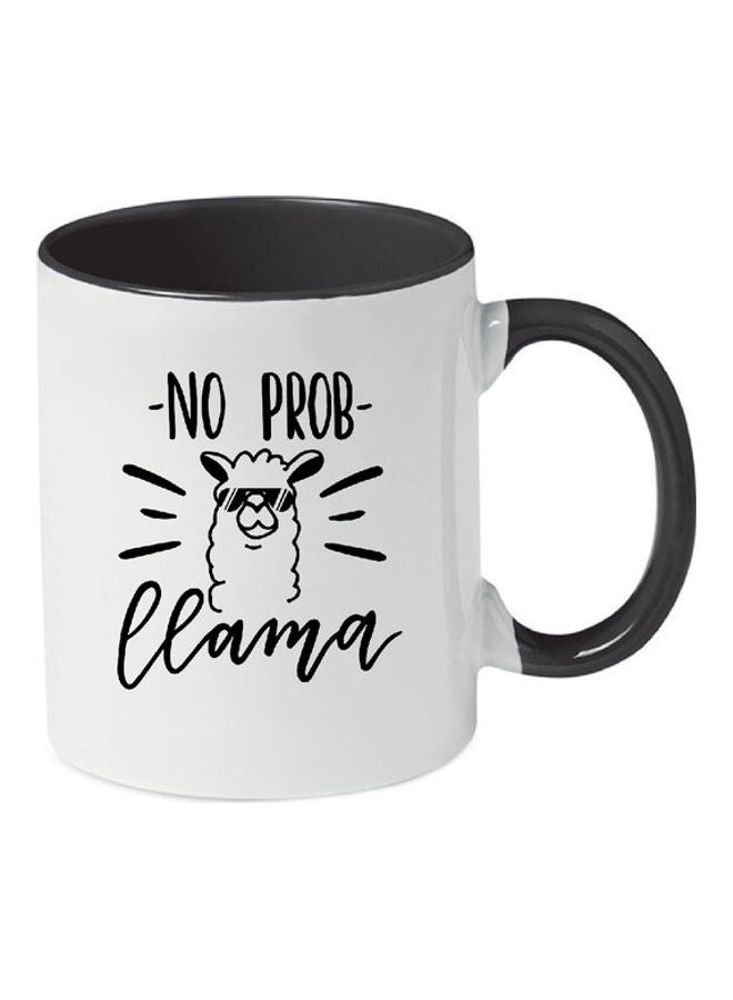 MEC No Probllama Mug Black/White