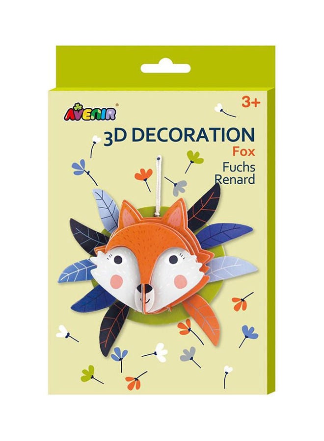 Avenir 3D  Fox Decor-PZ205064 - Image 1