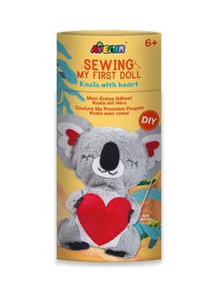 Avenir Sewing Doll Koala With Heart  - Image 1