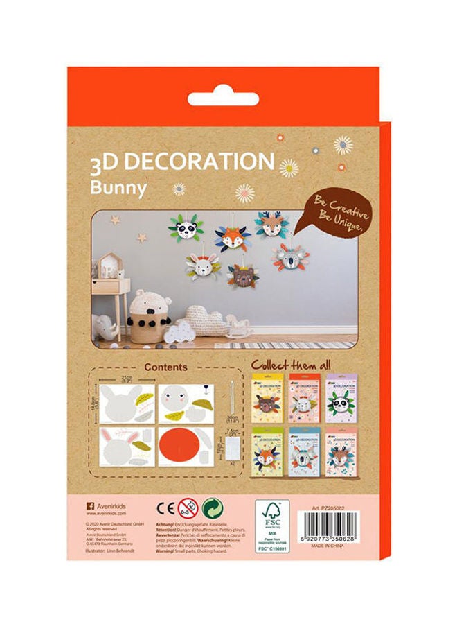 Avenir 3D  Bunny Decor - Image 3