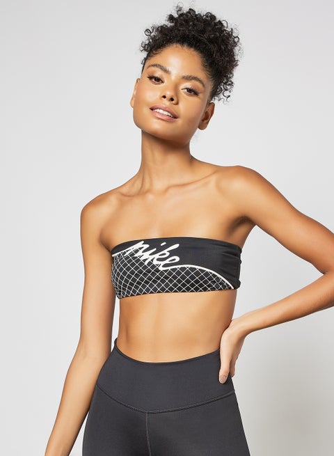 Bandeau Bikini Top Black