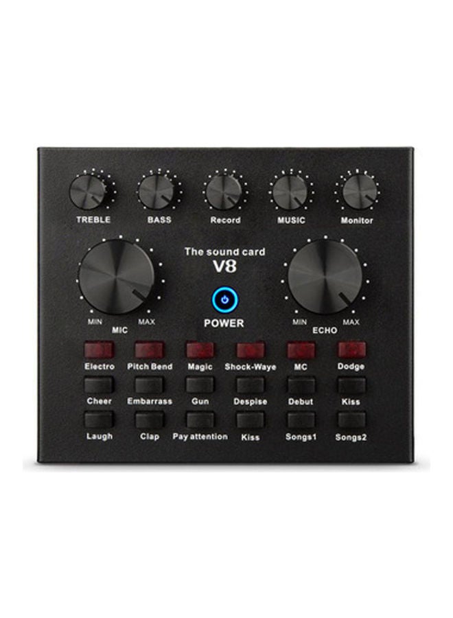 Arabest K-Song Live Broadcast V8 Sound Card PSWZ019 Black - Image 1