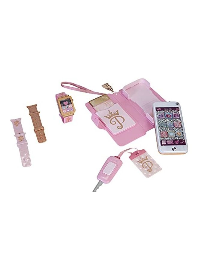 Disney Princess Style Collection Role Play Set With Toy Smartphone And Watch For Girls 14.5 X1.5 X8.75inch  - Image 1