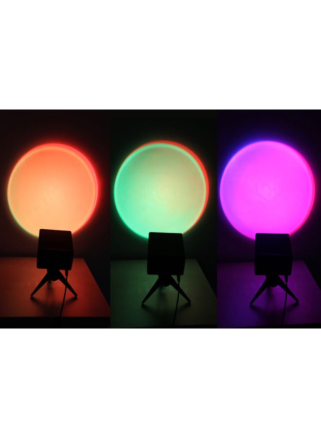 Sunset Projection Lamp USB Powered Remote Control for Living Room Bedroom Studio Decor 17.5 x 8 x 14.5cm Black  - Image 3
