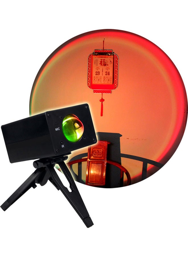 Sunset Projection Lamp USB Powered Remote Control for Living Room Bedroom Studio Decor 17.5 x 8 x 14.5cm Black  - Image 5