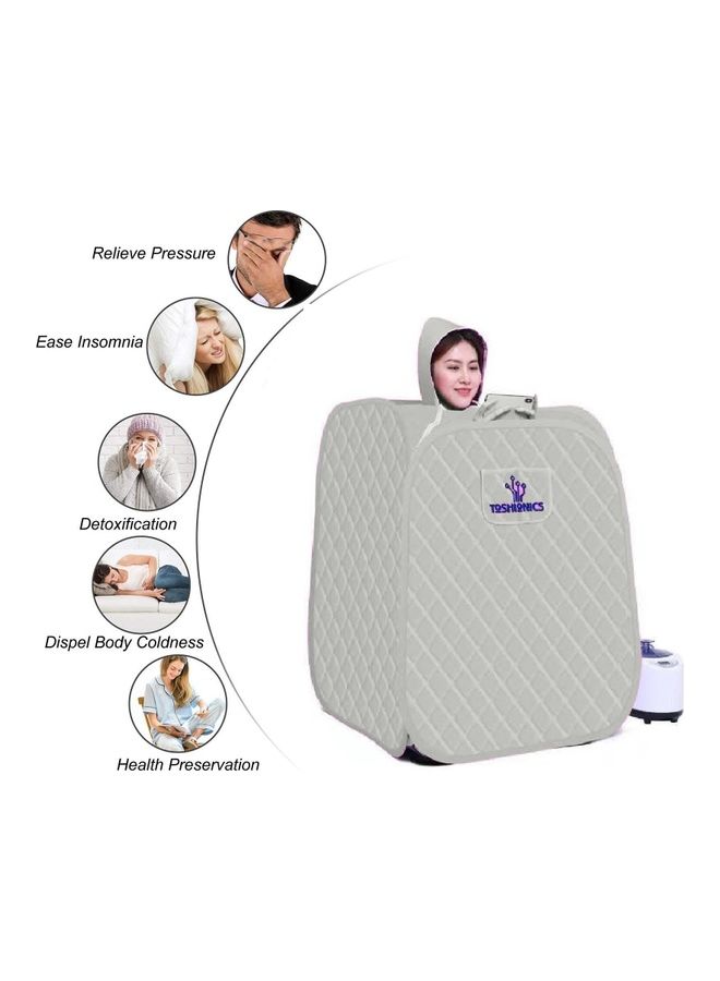 Toshionics - 2.5L Portable Foldable Steam Home Bath Sauna Spa Tent - Image 1