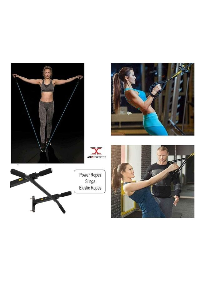 ماكس سترينث قضيب معدني لتمارين العقلة يثبت على الحائط 5 في 1 88سم - Image 3