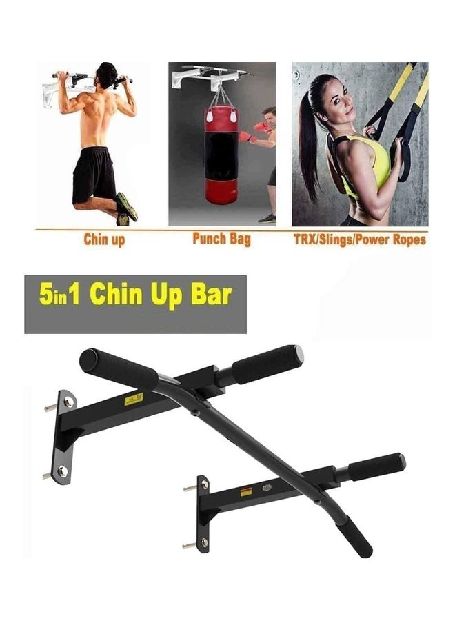 ماكس سترينث قضيب معدني لتمارين العقلة يثبت على الحائط 5 في 1 88سم - Image 2