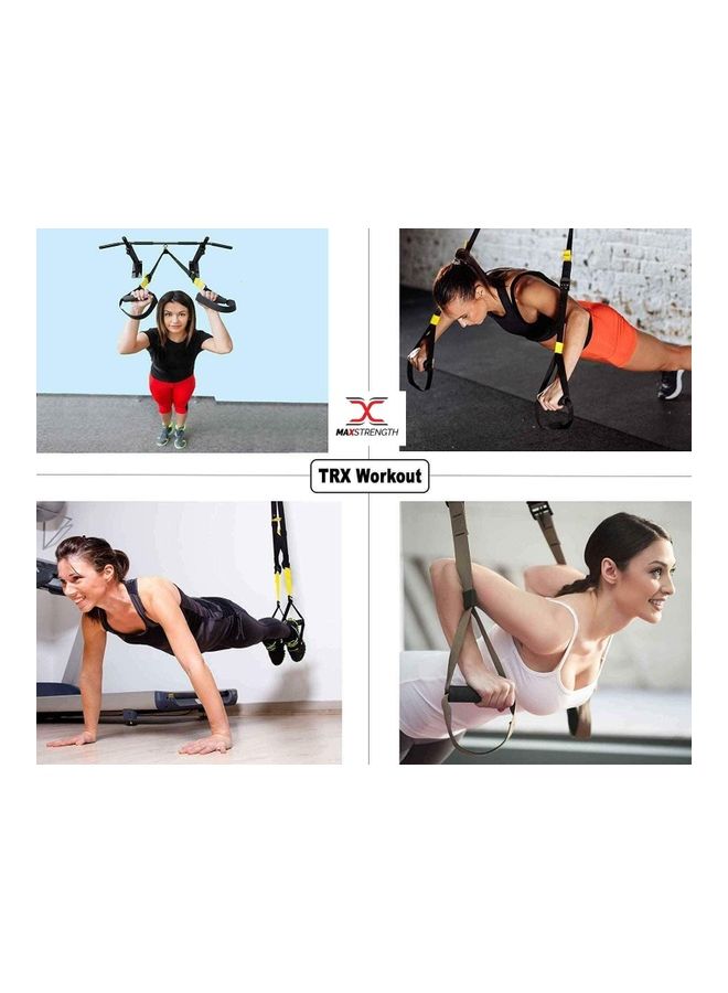 ماكس سترينث قضيب معدني لتمارين العقلة يثبت على الحائط 5 في 1 88سم - Image 4