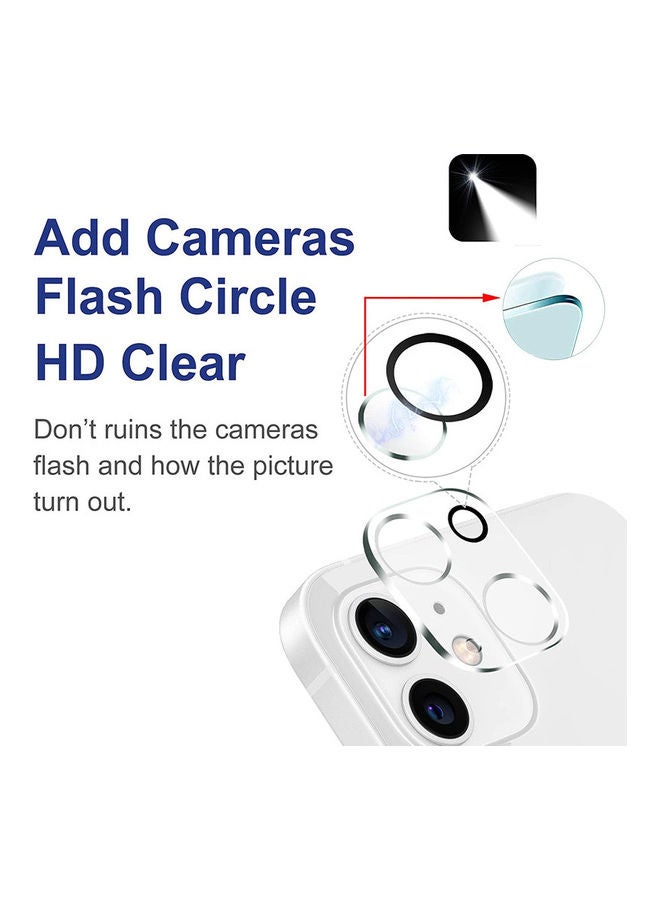 MOCOM Camera Lens Glass Protector For iPhone 13 Clear - Image 2