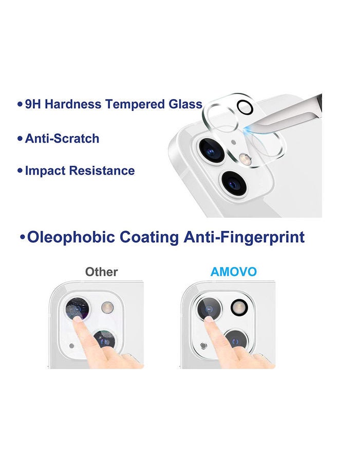 MOCOM Camera Lens Glass Protector For iPhone 13 Clear - Image 3