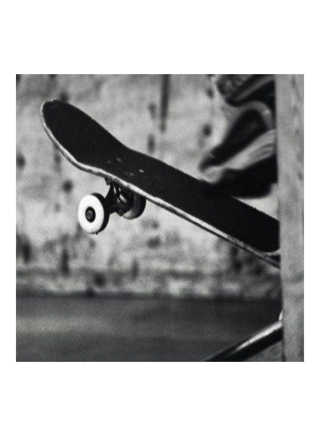 جوريكس لوح تزلج خشبي مزدوج الركل من سلسلة فينوم مع عجلة من بلاستيك PVC  وإطار من البلاستيك للبالغين . 79سم - Image 5