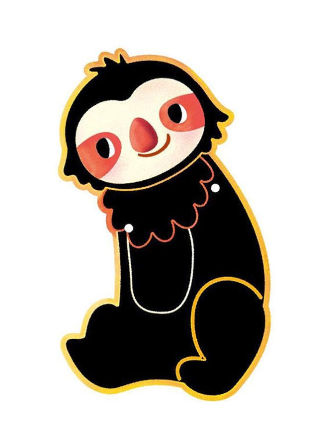 أفينير ديكور حيوان الكسلان ثلاثي الأبعاد - Image 2