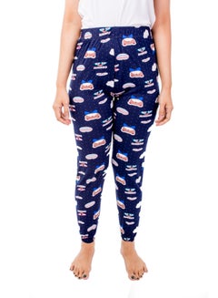 Miss London Elasticated Printed Pyjama Multicolour  - Image 1