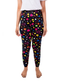 Miss London Elasticated Printed Pyjama Multicolour  - Image 1