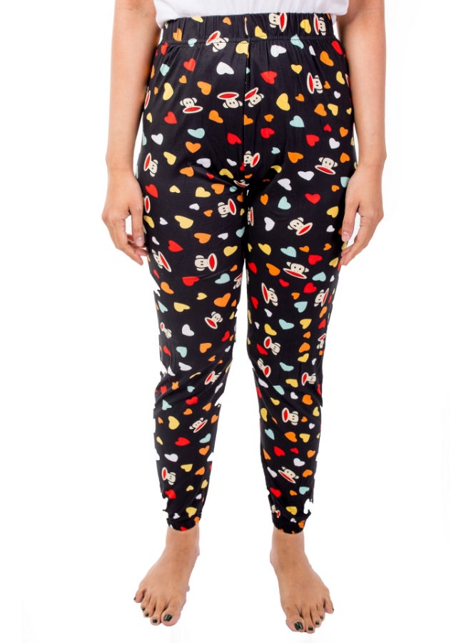 Miss London - Elasticated Printed Pyjama Multicolour - Image 1