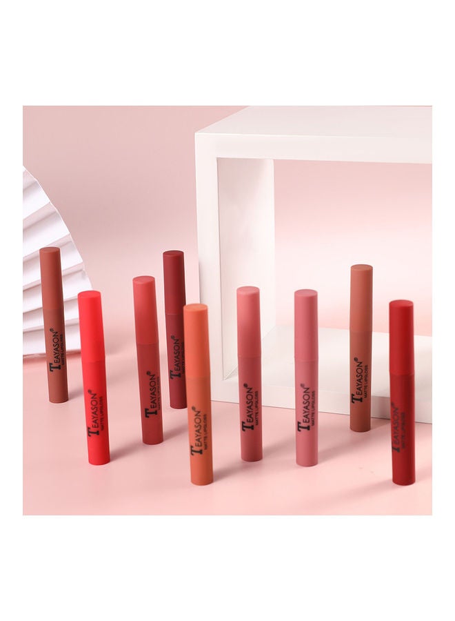 TEAYASON 4-Piece Long Lasting Matte Lipgloss Set Multicolour  - Image 4