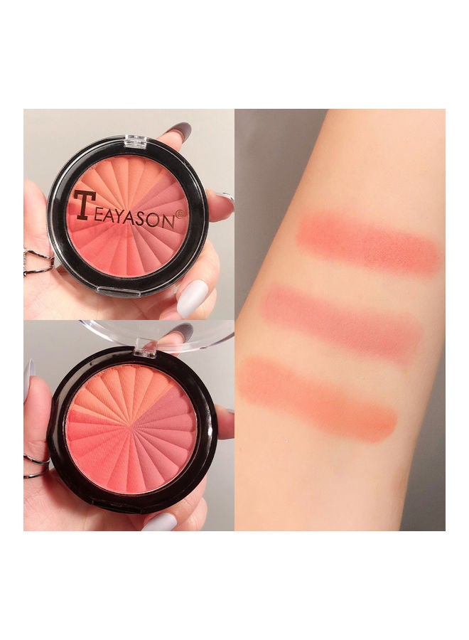 TEAYASON 3-Color Emotional Blush Palette Multicolour  - Image 3