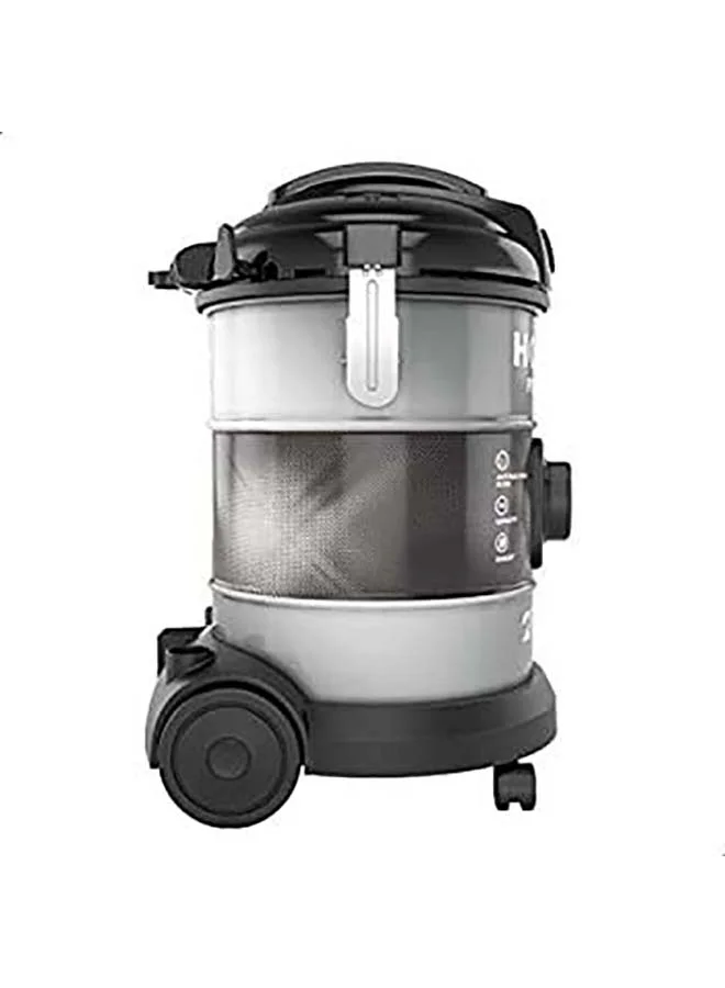 HOOVER Power Max Drum Vacuum Cleaner 20 Litre Capacity, Large Capacity, With Blower Function For Home & Office Use, 3 Year Motor Warranty - 566101 20 L 2100 W HT87-T2-M / HT87-T2-ME Grey