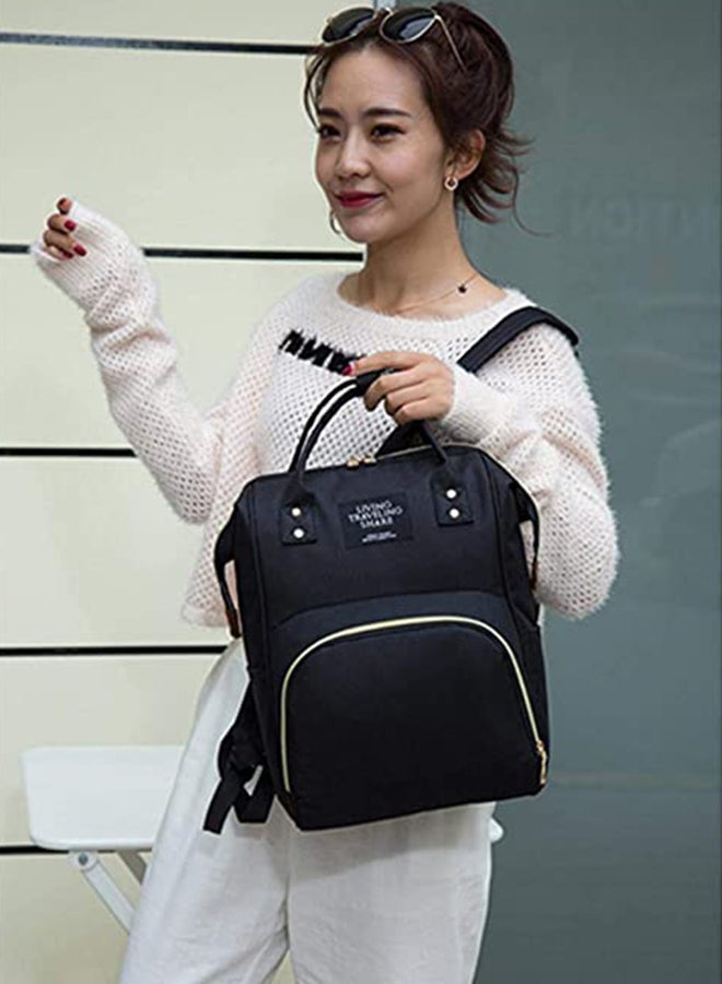 Generic - Multipurpose Maternity Diaper Backpack - Black - Image 1