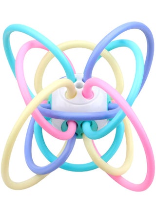 Three-In-One Baby Development Rattle, Grasping and Molar Toy 15 x 15cm - v1634107949/N51343923A_1