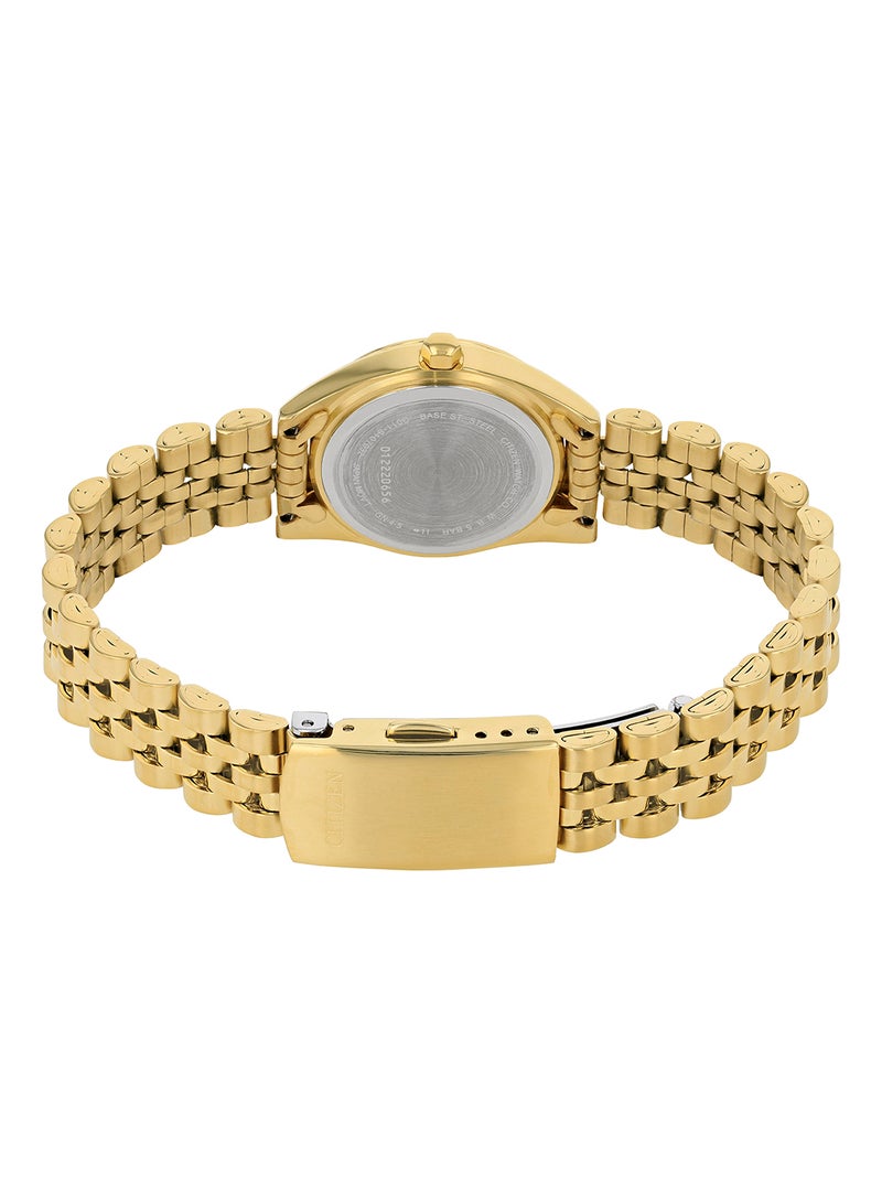 CITIZEN - Women's Analog Quartz Wo Watch With Date And  Crystals - EU6062-50P - Image 1