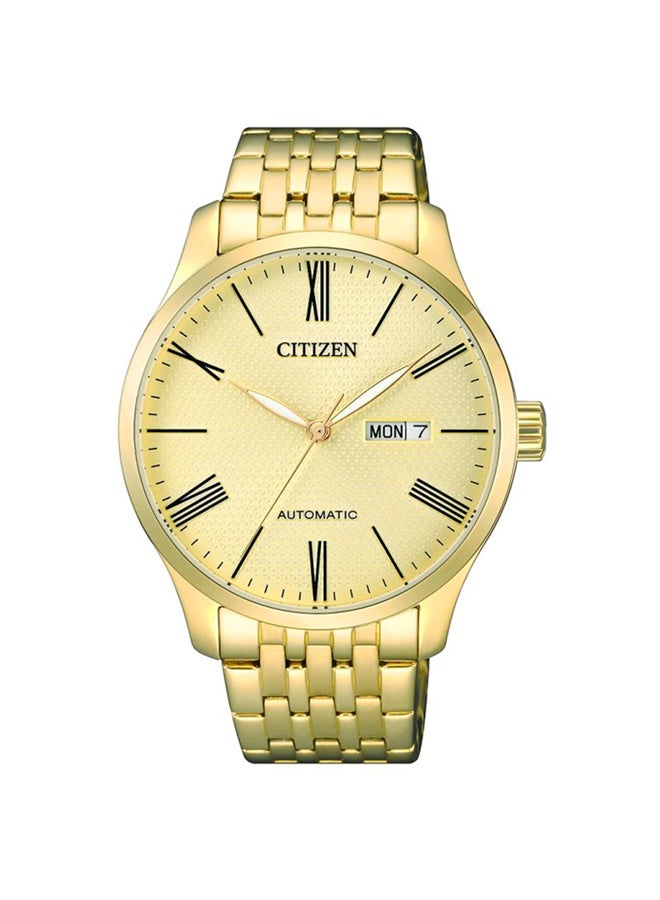 CITIZEN Men's Mechanical  Day And Date Watch - NH8352-53P - Image 1