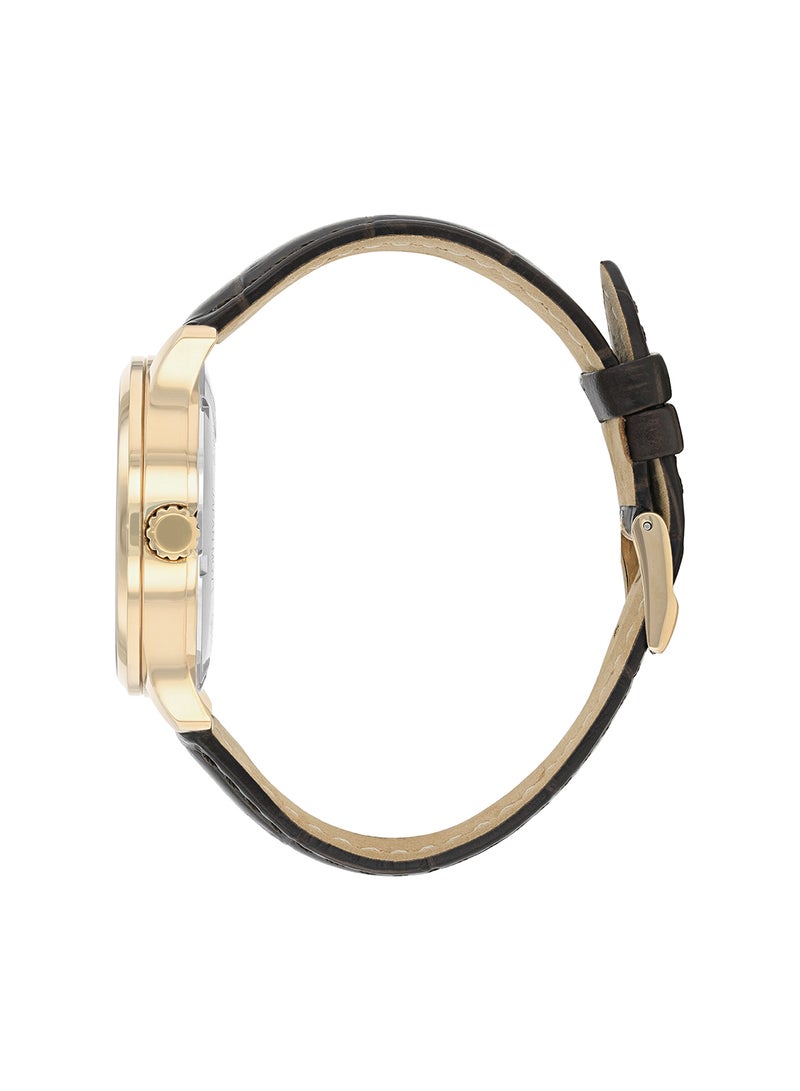 سيتيزن ساعة يد بخاصية عرض ميكانيكي لليوم والتاريخ - طراز ‎‎‎NH8353-00H للرجال - Image 3