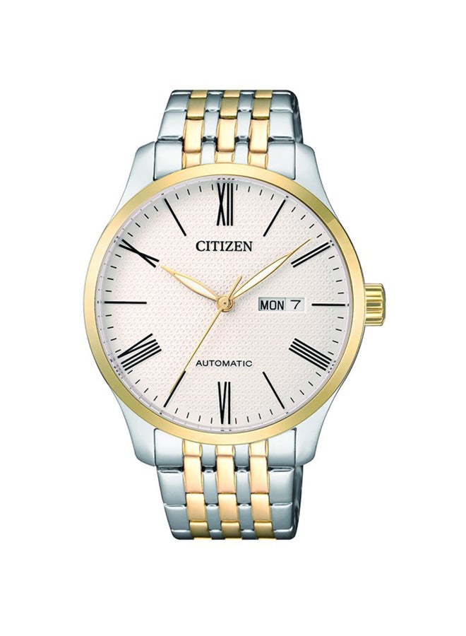 CITIZEN Men's Mechanical  Day And Date Watch - NH8354-58A - Image 1