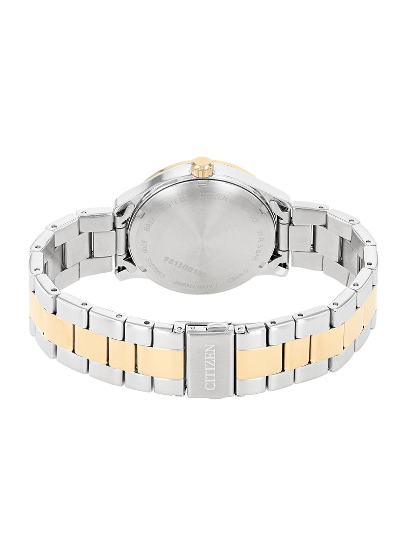 سيتيزن ساعة يد بخاصية عرض ميكانيكي لليوم والتاريخ - طراز ‎‎NH8356-87A للرجال - Image 2