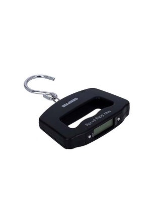 Portable Digital Luggage Weighing Scale With LCD Display, Maximum Weight Capacity, Easy To Read LCD, Easy Clean ABS Body With Metal Hook, Easy To Lift The Baggage GLS46509 Black - v1634109169/N51330614A_1