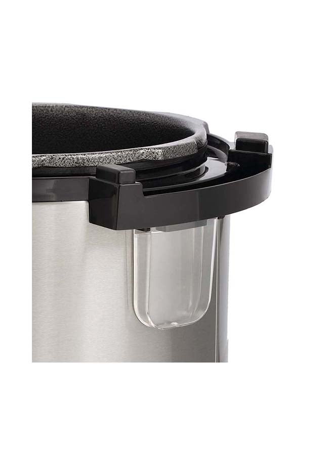 GEEPAS - Multi-Function Pressure Cooker, Steamer & Egg Boiler,Non-Stick Pot | 24 Hours Delay Timer | 18-In-1 Multi-Functions | Cook Rice, Crispy, Soup, Stew, Porridge, Steam, Slow Cooker, Cake, Egg, Yogurt, Bean, Meat 6.0 L 1000.0 kW GMC35037 Silver/Black - Image 1