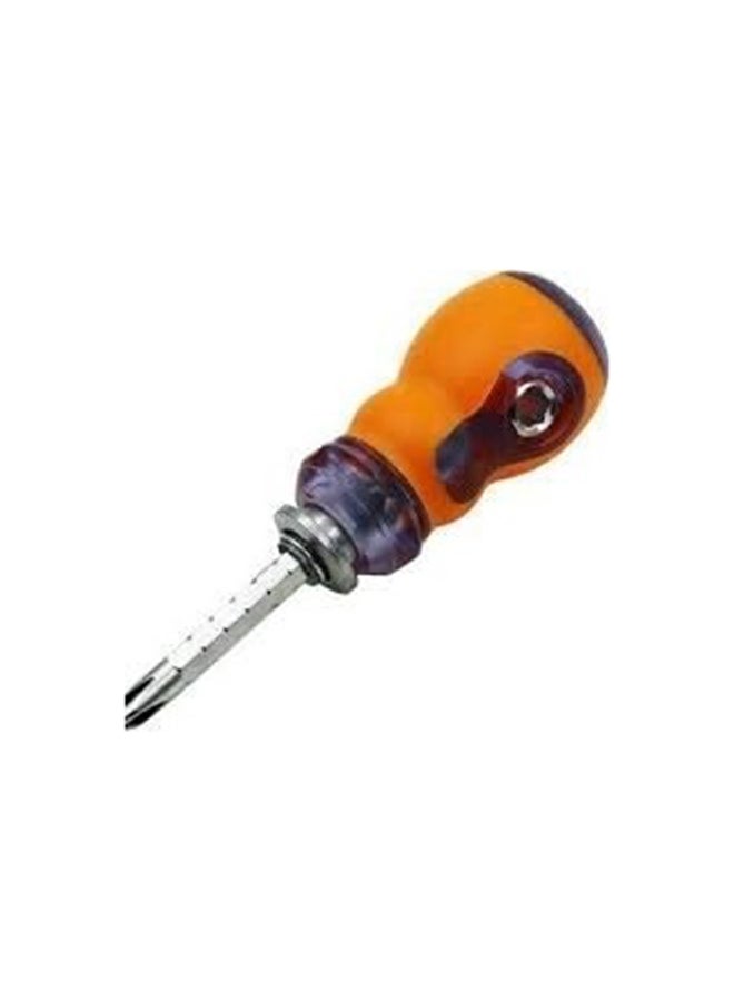 2-In-1 Small Screwdriver Multicolour 14 x 10.05 x 5.80cm  - Image 1