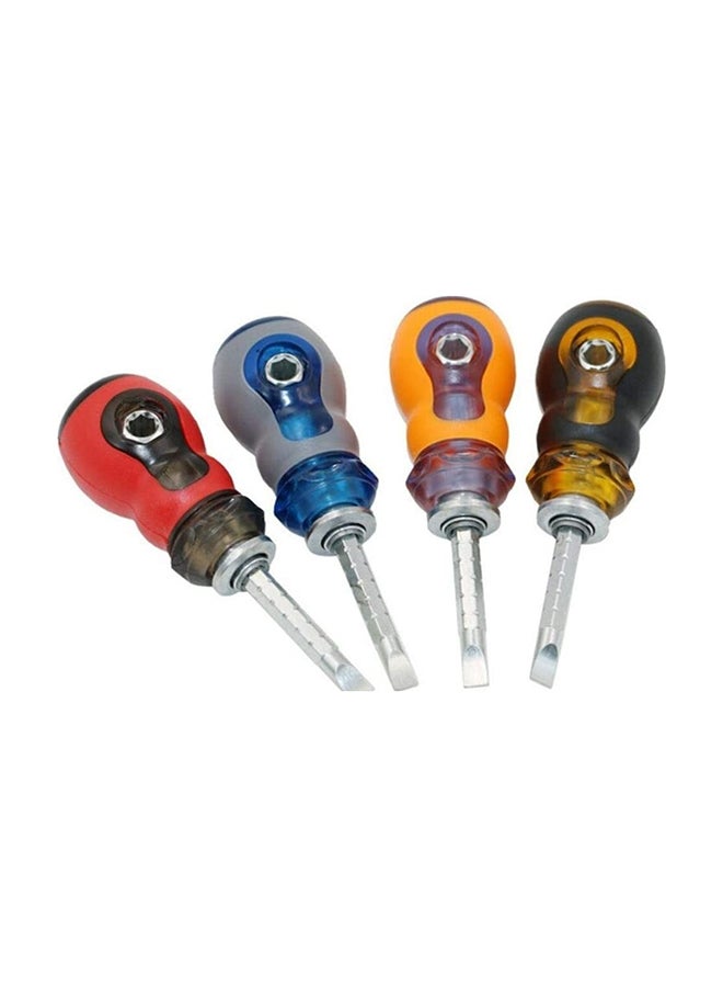 2-In-1 Small Screwdriver Multicolour 14 x 10.05 x 5.80cm  - Image 2