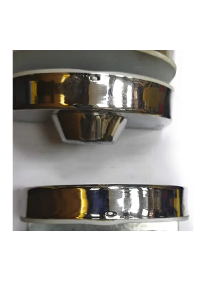 Center Glass Lock Silver 7inch  - Image 2