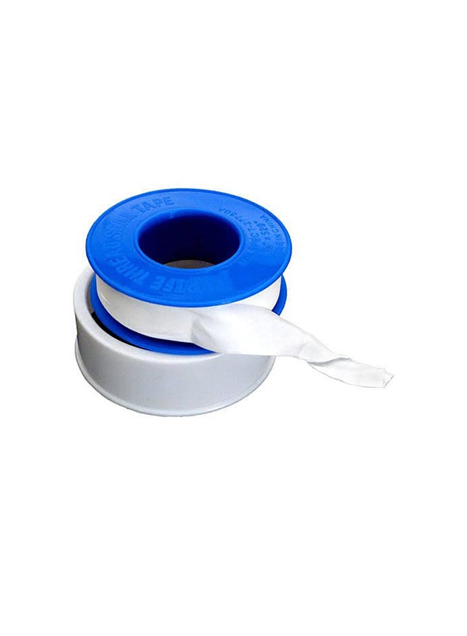 Two Way Angle Valve With Teflon Tape Silver/White/Blue 6inch  - Image 3