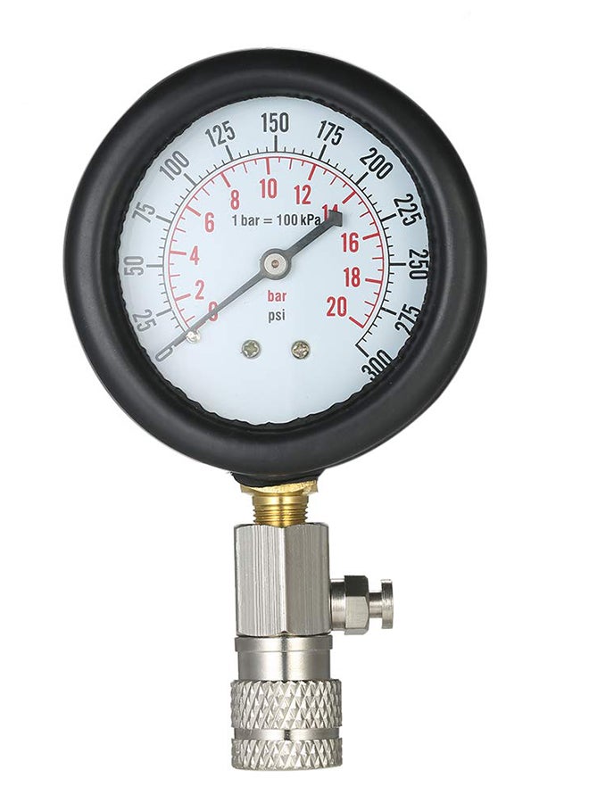 Gasoline Engine Compression Tester Automotive Test Kit With Case Multicolour 21x29.5x5.5cm  - Image 5