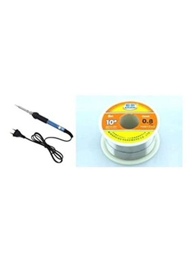Soldering Iron And Soldering Wire Multicolour 100grams - Image 1
