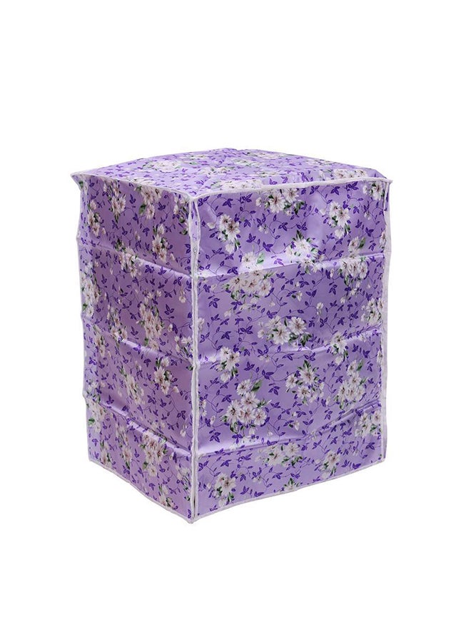 DELCASA Washing Machine Cover Blue/Purple 63x58x58cm  - Image 1