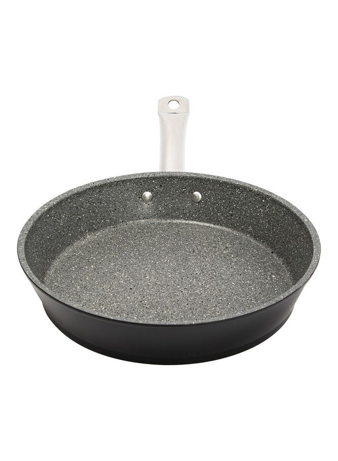 Serenk - Serenk Excellence Non Stick Frying Pan, PFOA Free Granite, 1.9 qt, Capsulated Bottom, Oven and Dishwasher Safe, 10 in/26 cm, Black and Grey 10 in/26 cmLiters - Image 1