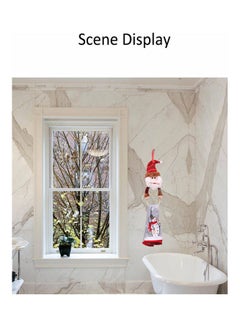 Arabest Santa Claus Towel Ring for Bathroom Red/White 38 x 12 x 10cm  - Image 2