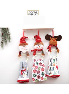 Arabest Santa Claus Towel Ring for Bathroom Red/White 38 x 12 x 10cm  - Image 3