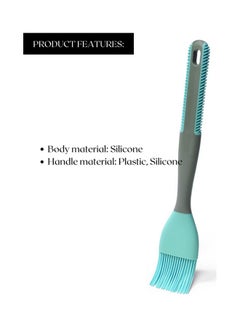 Fissman Marinating Kitchen Brush With Transparent Handle Mint Green/Grey 30x5cm  - Image 2