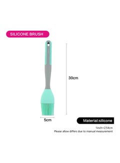 Fissman Marinating Kitchen Brush With Transparent Handle Mint Green/Grey 30x5cm  - Image 3