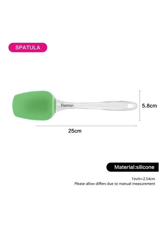 فيسمان ملعقة مسطحة مزودة بمقبض أخضر نعناعي/ شفاف 25سم - Image 3