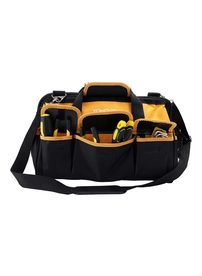 Yonovo - Multi-Purpose Tool Bag Black/Orange 26.5 x 5.5 x 44cm - Image 1