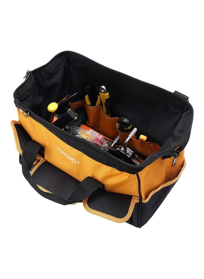 Yonovo - Multi-Purpose Tool Bag Black/Orange 26.5 x 5.5 x 44cm - Image 1